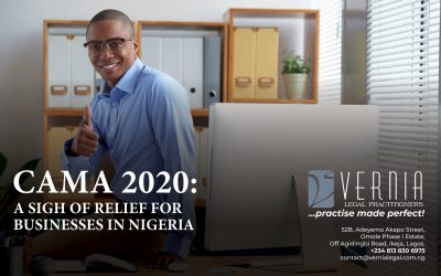 CAMA 2020 : A SIGH OF RELIEF FOR BUSINESSES IN NIGERIA