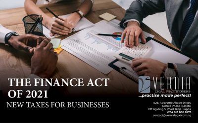 THE FINANCE ACT OF 2021: NEW TAXES FOR BUSINESSES